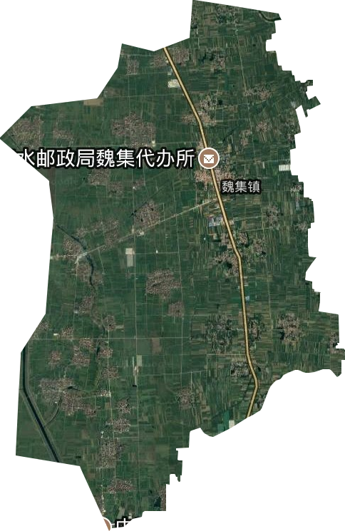 魏集鎮衛星圖