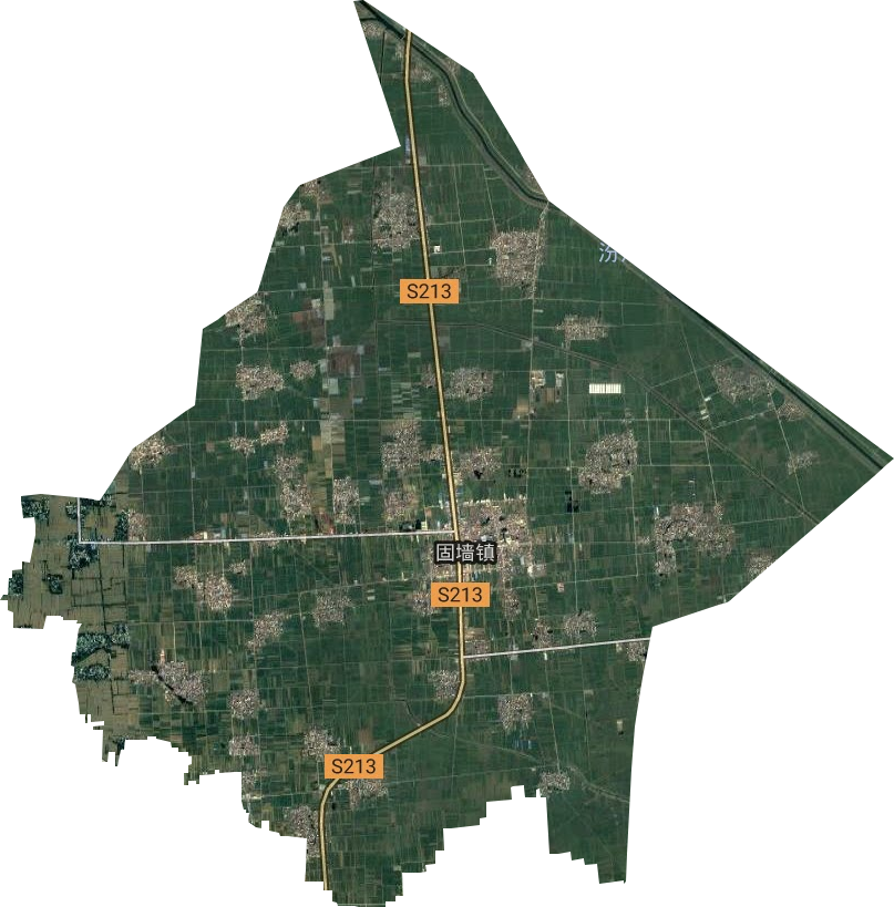固墻鎮衛星圖
