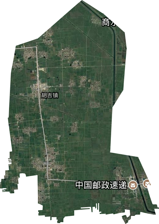 胡吉鎮(zhèn)衛(wèi)星圖