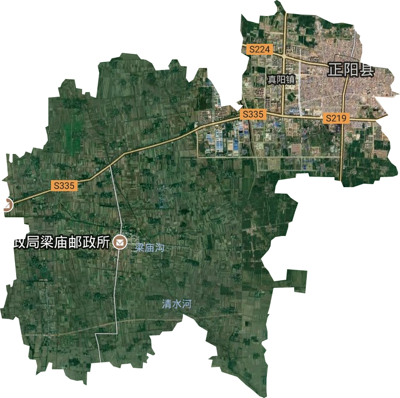 真陽鎮衛星圖