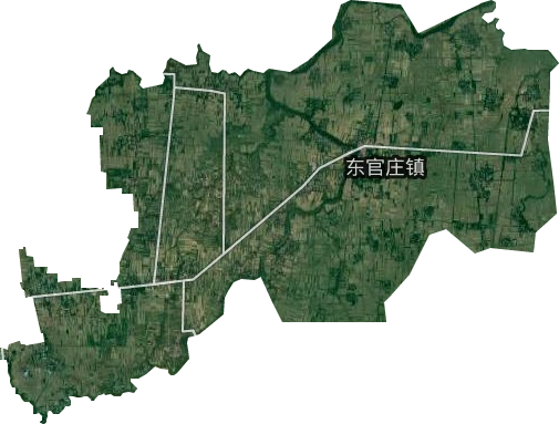 東官莊鎮衛星圖