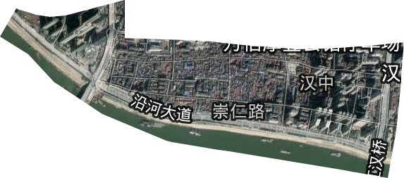漢中街道衛(wèi)星圖