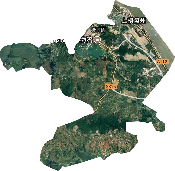 韋源口鎮衛星圖