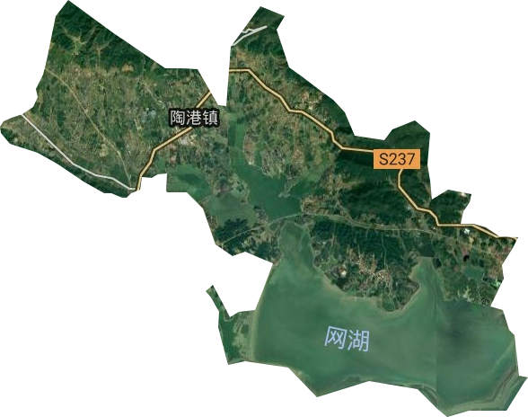 陶港鎮(zhèn)衛(wèi)星圖