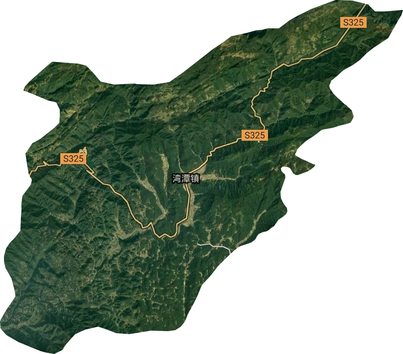灣潭鎮衛星圖
