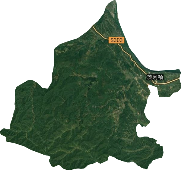 茨河鎮衛星圖