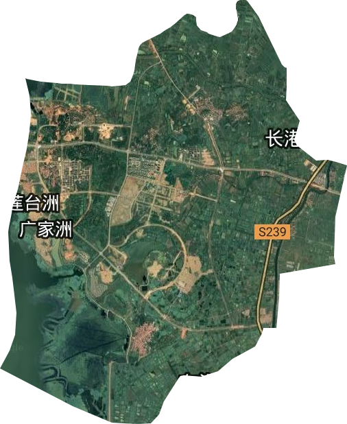 梧桐湖新區(qū)衛(wèi)星圖