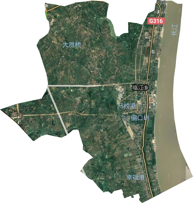 臨江鄉衛星圖