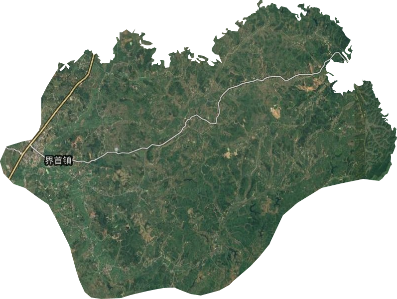 界首鎮衛星圖