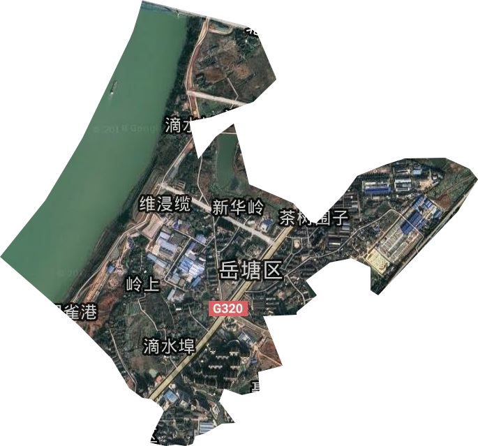 滴水埠街道衛(wèi)星圖