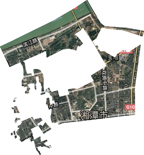 寶塔街道衛星圖