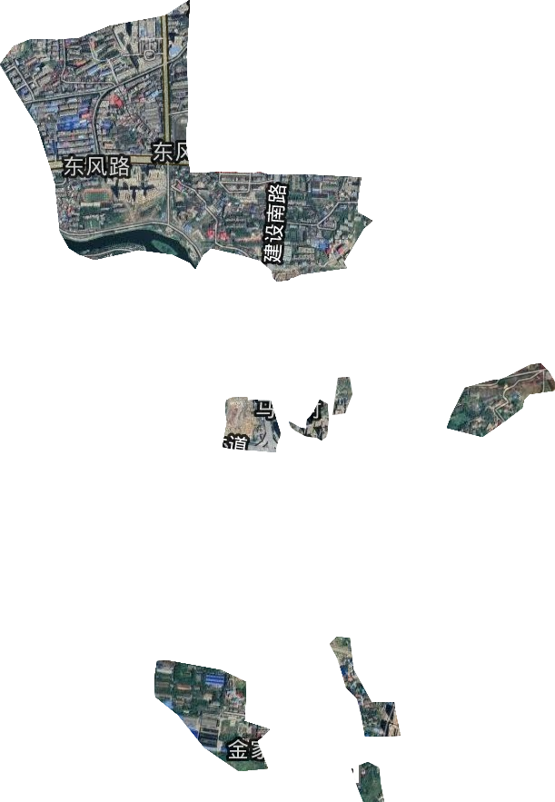 東風路街道衛星圖