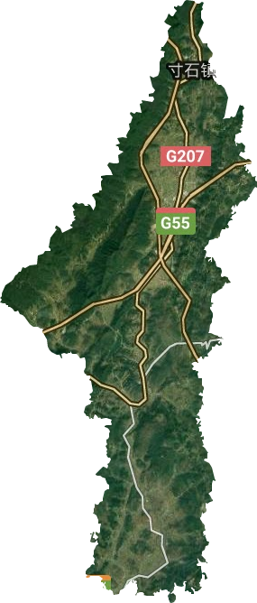 寸石鎮衛星圖