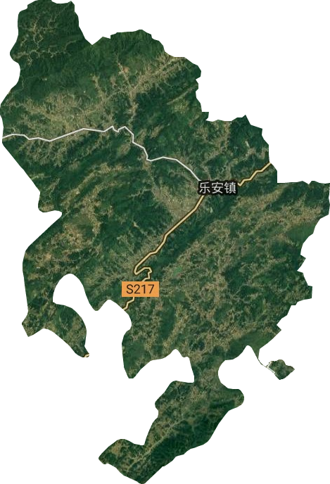 樂安鎮衛星圖