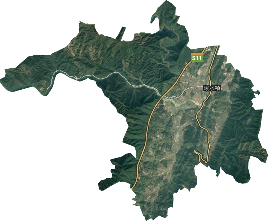 暖水鎮(zhèn)衛(wèi)星圖
