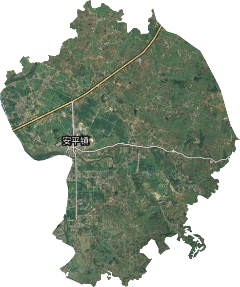 安平鎮衛星圖