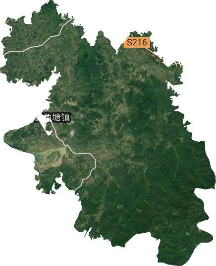 菱角塘鎮衛星圖