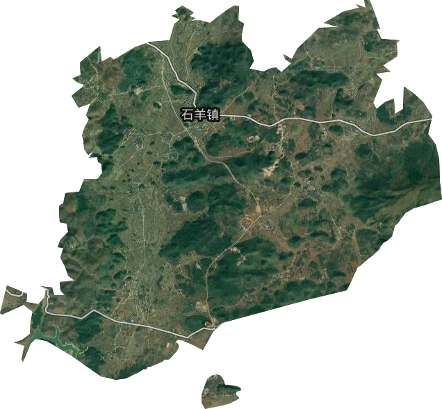 石羊鎮衛星圖