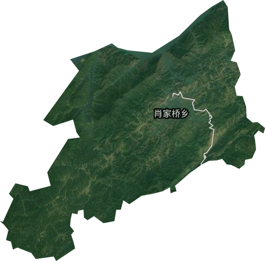肖家橋鄉衛星圖