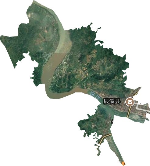 辰陽鎮(zhèn)衛(wèi)星圖
