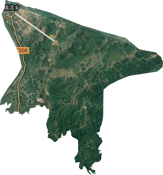 錦濱鄉衛星圖