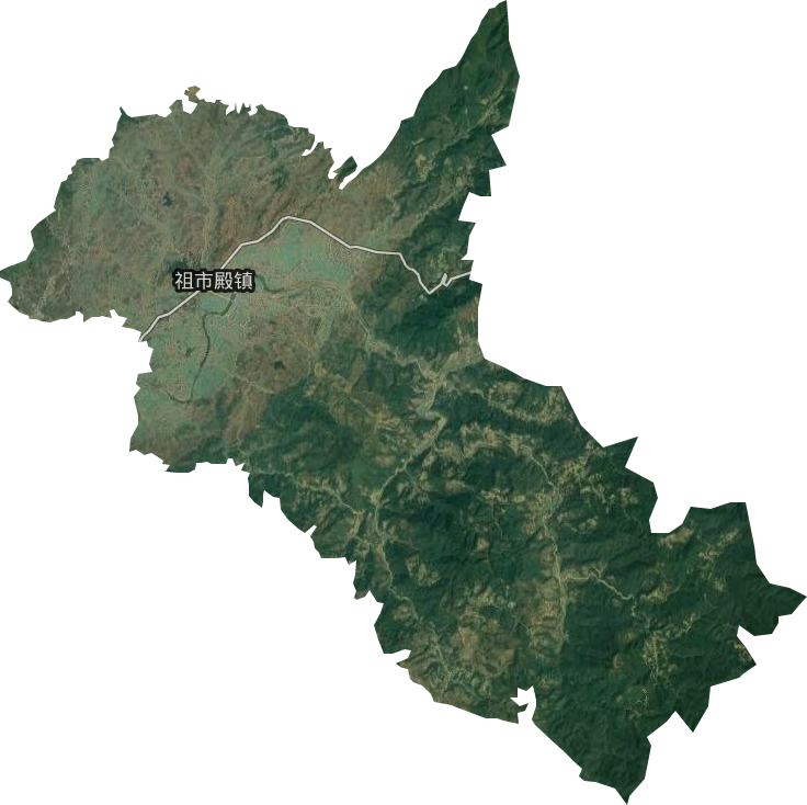 祖市殿鎮(zhèn)衛(wèi)星圖