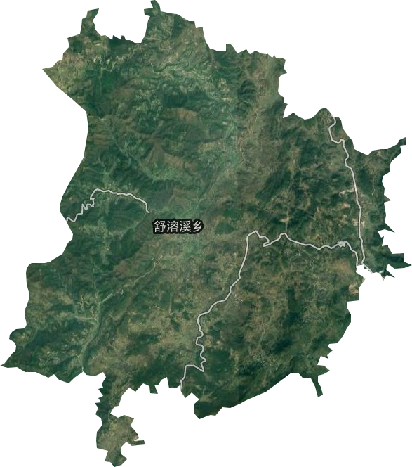 舒溶溪鄉衛星圖