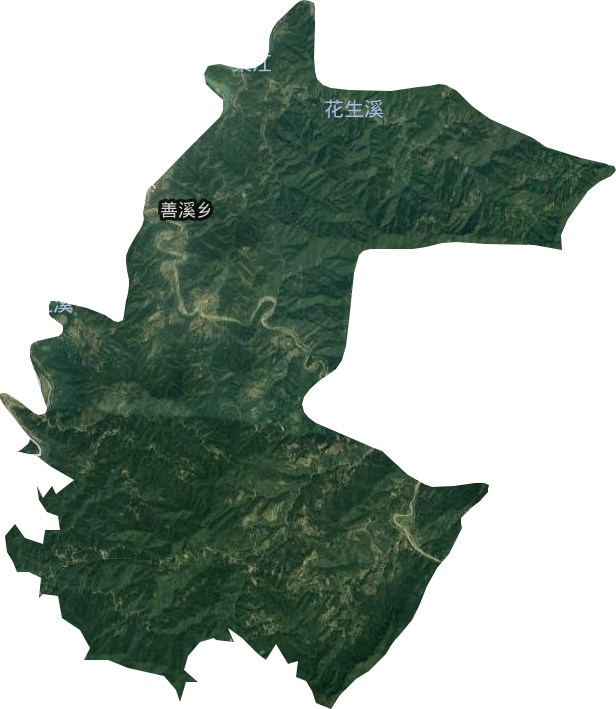 善溪鄉衛星圖