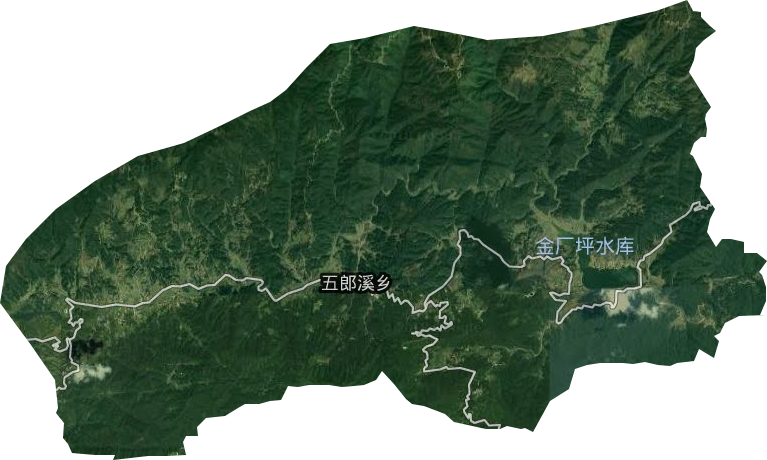 五郎溪鄉(xiāng)衛(wèi)星圖