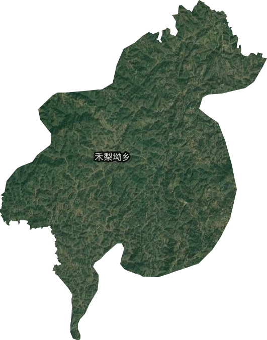 禾梨坳鄉衛星圖