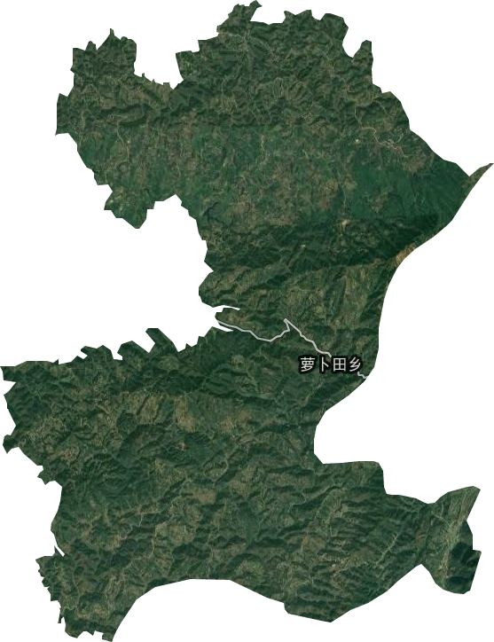 羅卜田鄉(xiāng)衛(wèi)星圖
