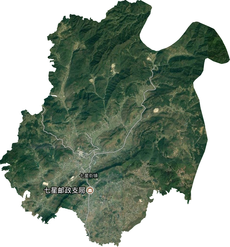 七星街鎮(zhèn)衛(wèi)星圖