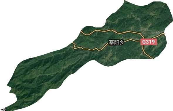 寨陽鄉衛星圖