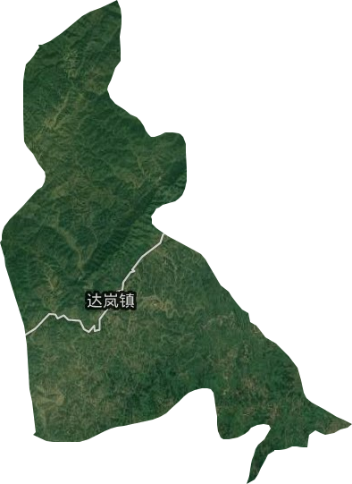 達嵐鎮衛星圖