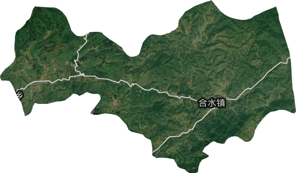 合水鎮衛星圖