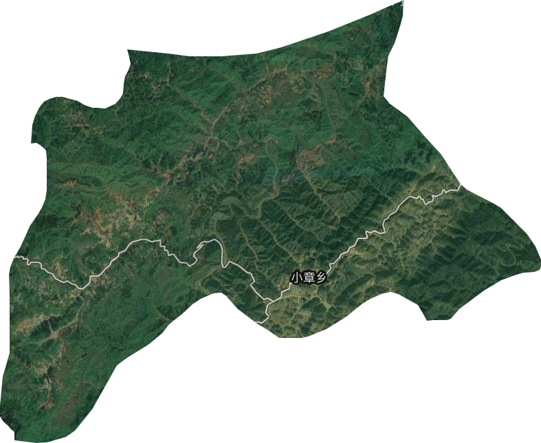 小章鄉衛星圖