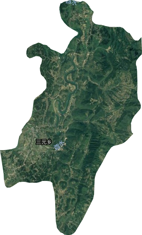 三元鄉衛星圖