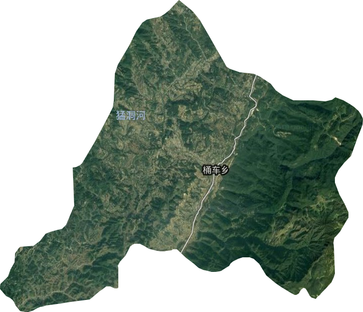 桶車鄉(xiāng)衛(wèi)星圖