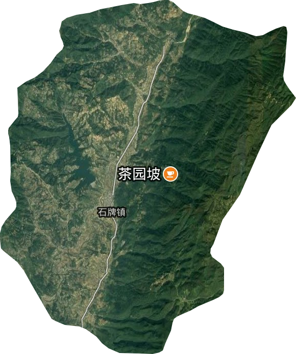 石牌鎮(zhèn)衛(wèi)星圖