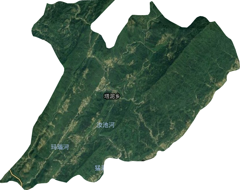 塔泥鄉衛星圖