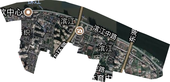 濱江街道衛星圖