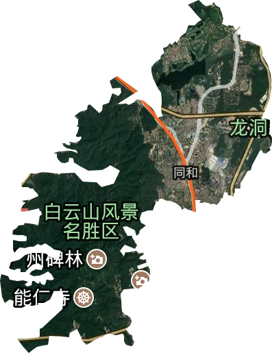 同和街道衛星圖