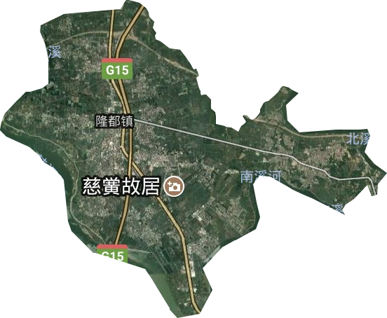隆都鎮衛星圖