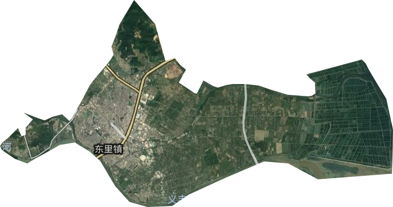 東里鎮衛星圖