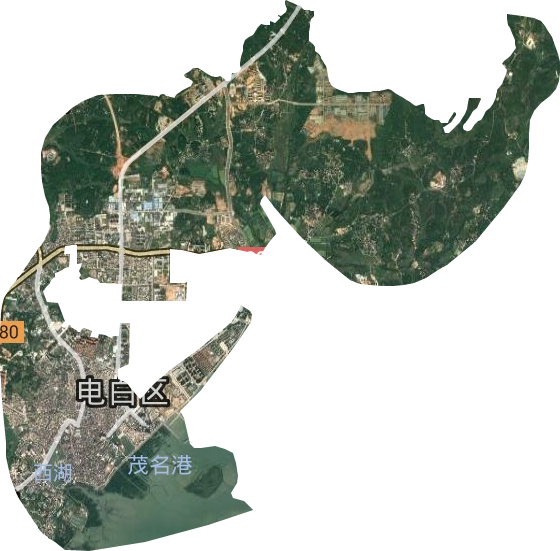 水東鎮(zhèn)衛(wèi)星圖