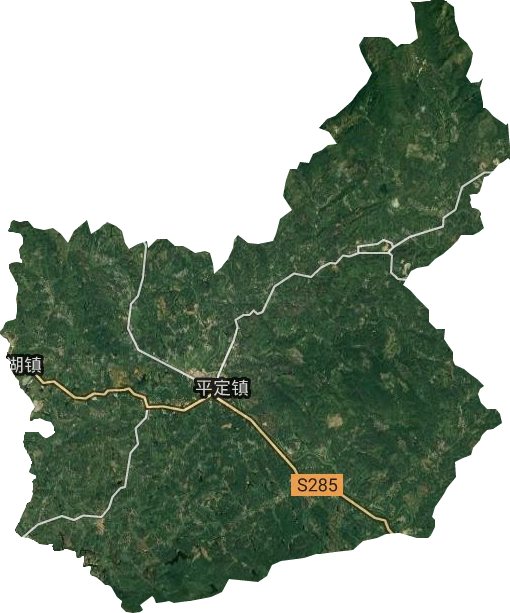 平定鎮(zhèn)衛(wèi)星圖