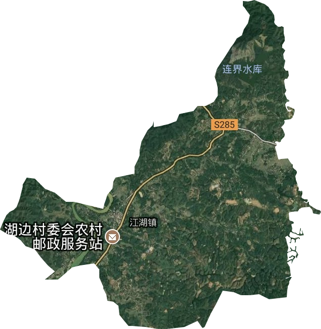 江湖鎮衛星圖