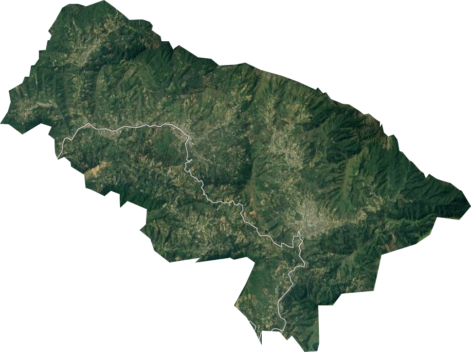 茶山鎮衛星圖