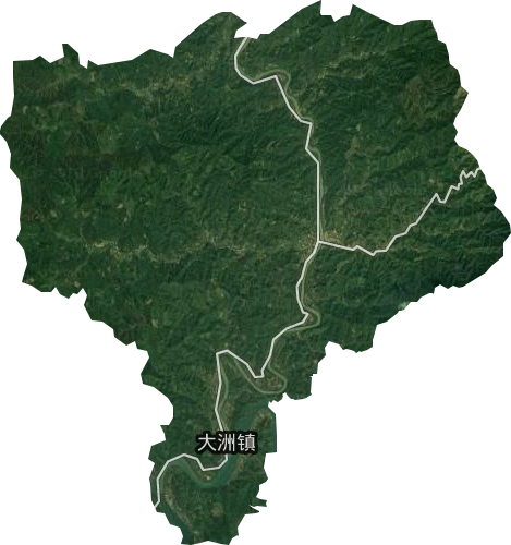 大洲鎮(zhèn)衛(wèi)星圖