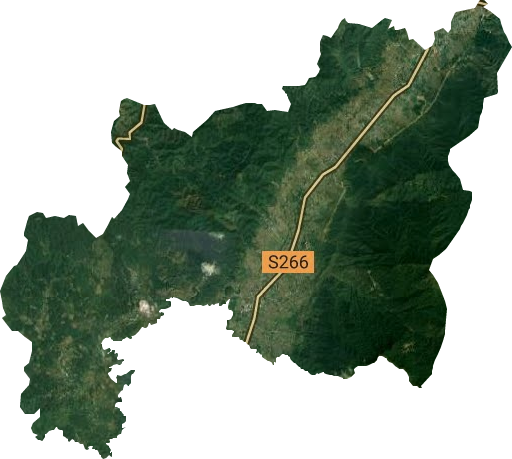 長安鎮衛星圖